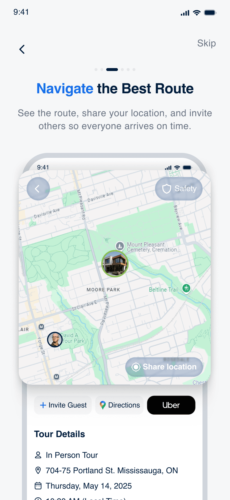 Navigate the Best Route — Revun mobile screenshot